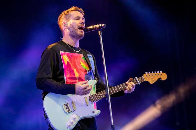Johannes Strate from Revolverheld live at the Vor Deiner Tür Open Air at the Steigerwaldstadion Erfurt, 27 08 2021 Foto:xM.xKremerx xFuturexImage