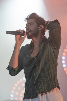 Alvaro Soler at the 5 Tent Festival Rhine Neckar Alvaro Soler at the 5 Tent Festival Rhine Neckar in Mannheim Mannheim Tent Festival Rhine Neckar Baden Württemberg