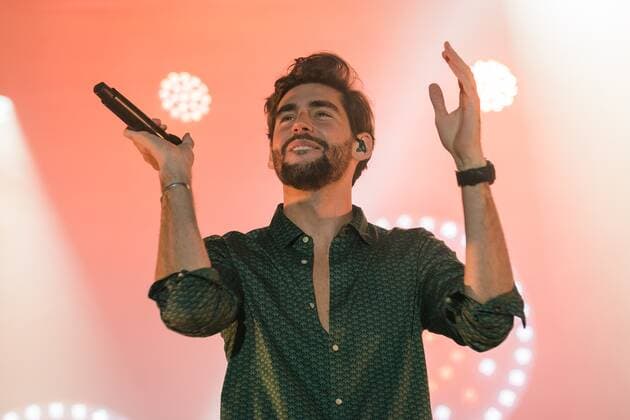 Alvaro Soler at the 5 Tent Festival Rhine Neckar Alvaro Soler at the 5 Tent Festival Rhine Neckar in Mannheim Mannheim Tent Festival Rhine Neckar Baden Württemberg
