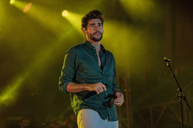 Alvaro Soler at the 5 Tent Festival Rhine Neckar Alvaro Soler at the 5 Tent Festival Rhine Neckar in Mannheim Mannheim Tent Festival Rhine Neckar Baden Württemberg