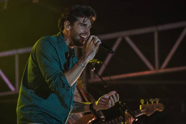 Alvaro Soler at the 5 Tent Festival Rhine Neckar Alvaro Soler at the 5 Tent Festival Rhine Neckar in Mannheim Mannheim Tent Festival Rhine Neckar Baden Württemberg