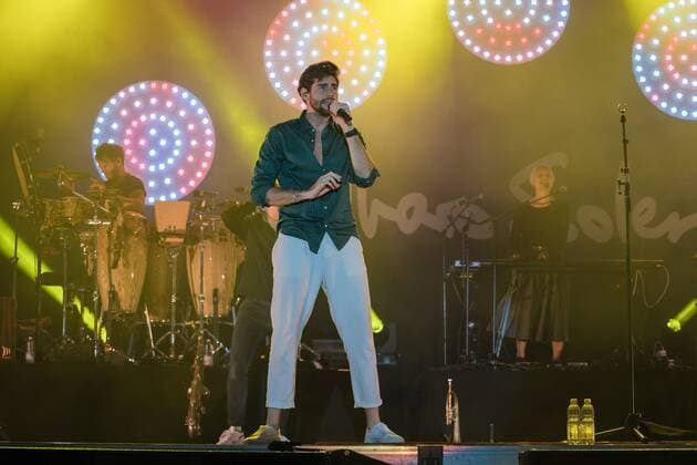Alvaro Soler at the 5 Tent Festival Rhine Neckar Alvaro Soler at the 5 Tent Festival Rhine Neckar in Mannheim Mannheim Tent Festival Rhine Neckar Baden Württemberg
