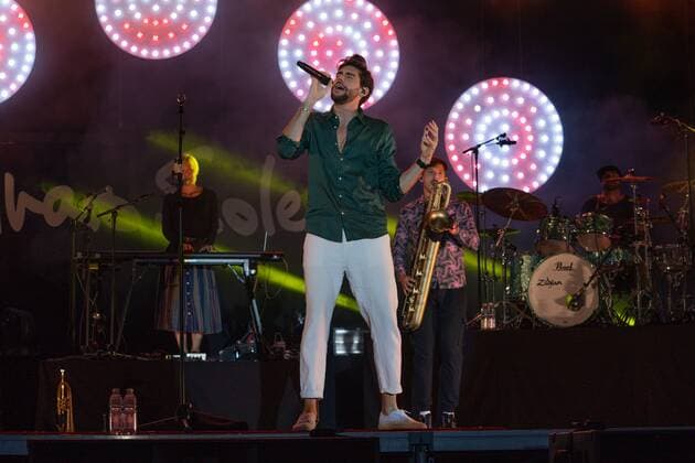 Alvaro Soler at the 5 Tent Festival Rhine Neckar Alvaro Soler at the 5 Tent Festival Rhine Neckar in Mannheim Mannheim Tent Festival Rhine Neckar Baden Württemberg