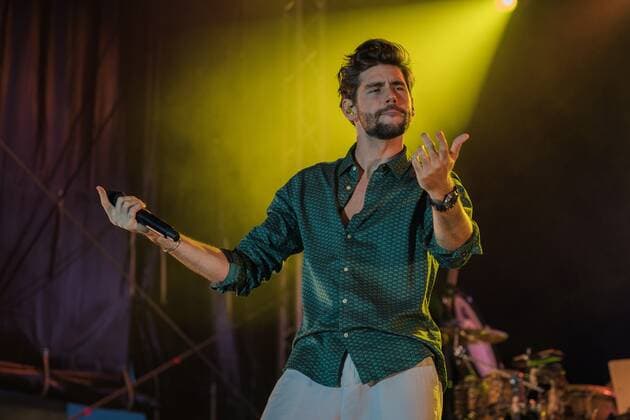 Alvaro Soler at the 5 Tent Festival Rhine Neckar Alvaro Soler at the 5 Tent Festival Rhine Neckar in Mannheim Mannheim Tent Festival Rhine Neckar Baden Württemberg