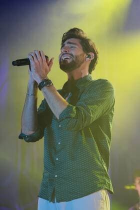 Alvaro Soler at the 5 Tent Festival Rhine Neckar Alvaro Soler at the 5 Tent Festival Rhine Neckar in Mannheim Mannheim Tent Festival Rhine Neckar Baden Württemberg