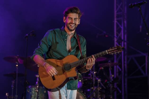 Alvaro Soler at the 5 Tent Festival Rhine Neckar Alvaro Soler at the 5 Tent Festival Rhine Neckar in Mannheim Mannheim Tent Festival Rhine Neckar Baden Württemberg