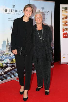 Britta Heidemann and her mother Astrid Heidemann at the European Culture Award Gala Ceremony on 28 08 2021 at the Opera House in Bonn European Culture Award Ceremony 2021 in Bonn