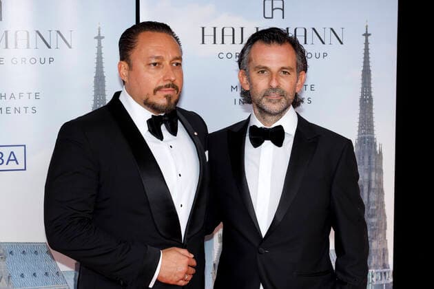 Klemens Hallmann and Niclas Castello at the European Culture Award Gala 2021 at the Opera House Bonn, 28 08 2021 Foto:xC.xHardtx xFuturexImage