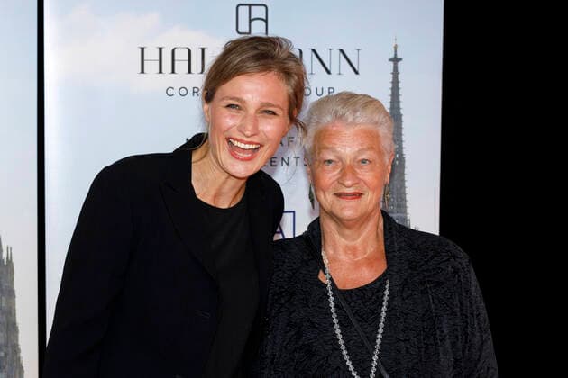 Britta Heidemann with mother Astrid Heidemann at the European Culture Award Gala 2021 at the Opera House Bonn, 28 08 2021 Foto:xC.xHardtx xFuturexImage