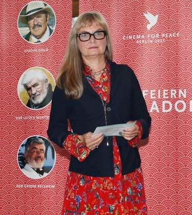 Prof Susanne Regener at the gala award ceremony for Mario Adorf at the China Club Berlin