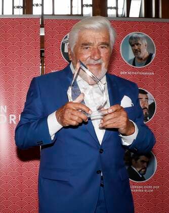 Mario Adorf at the gala award ceremony for Mario Adorf at the China Club Berlin
