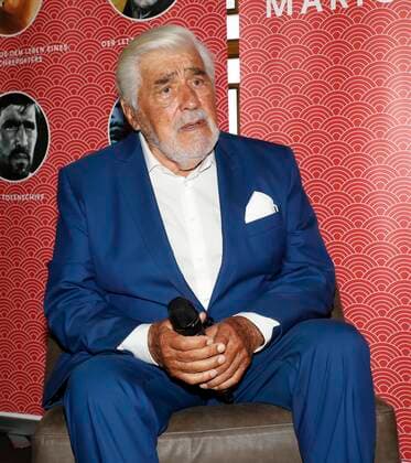 Mario Adorf at the gala award ceremony for Mario Adorf at the China Club Berlin