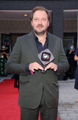 Adolf Grimme Award 27 08 2021 Actor Carsten Johannes Marcus Charly Huebner in the Theater Marl, Am Theater 1, at the award ceremony of the Adolf Grimme Award 27 08 2021
