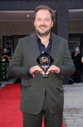 Adolf Grimme Award 27 08 2021 Actor Carsten Johannes Marcus Charly Huebner in the Theater Marl, Am Theater 1, at the award ceremony of the Adolf Grimme Award 27 08 2021