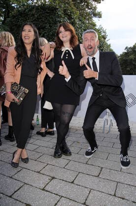 Adolf Grimme Award 27 08 2021 Presenter Mai Thi Nguyen Kim Sophie Passmann Malte Sebastian Pufpaff, cabaret artist, in the Marl Theatre, Am Theater 1, at the Adolf Grimme Award ceremony 27 08 2021