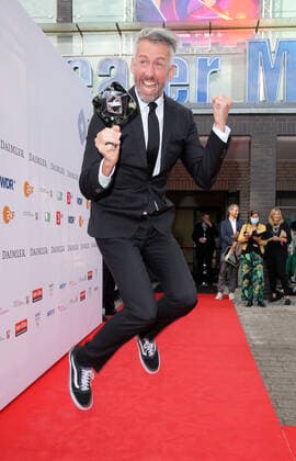 Adolf Grimme Award 27 08 2021 Cabaret artist Malte Sebastian Pufpaff, presenter, at the Marl Theatre, Am Theater 1, during the presentation of the Adolf Grimme Award 27 08 2021