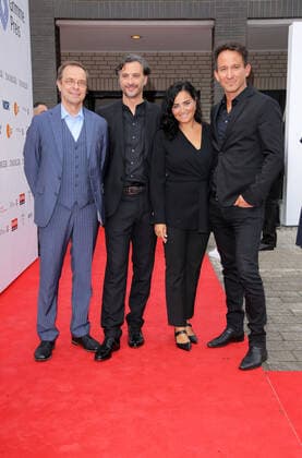 Adolf Grimme Award 27 08 2021 Gunnar Dedio Lucio Mollica Mayte Carrasco Marcel Mettelsiefen at the Marl Theatre, Am Theater 1, at the Adolf Grimme Award ceremony 27 08 2021