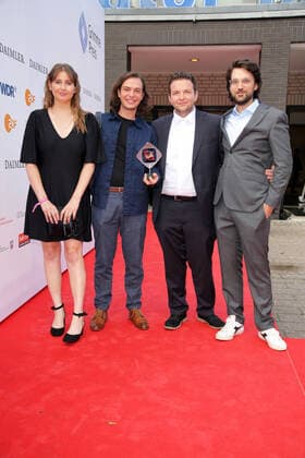 Adolf Grimme Award 27 08 2021 Merle Teresa Kirchhoff Alexander Wertmann Arkadij Khaet Mickey Paatzsch at the Marl Theatre, Am Theater 1, at the Adolf Grimme Award ceremony 27 08 2021