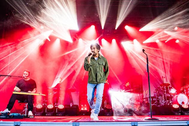Max Giesinger live at the Vor Deiner Tür Open Air at Steigerwaldstadion Erfurt, 29 08 2021 Foto:xM.xKremerx xFuturexImage