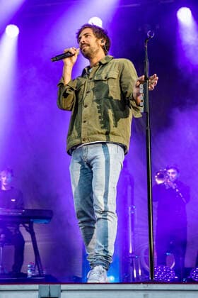 Max Giesinger live at the Vor Deiner Tür Open Air at Steigerwaldstadion Erfurt, 29 08 2021 Foto:xM.xKremerx xFuturexImage