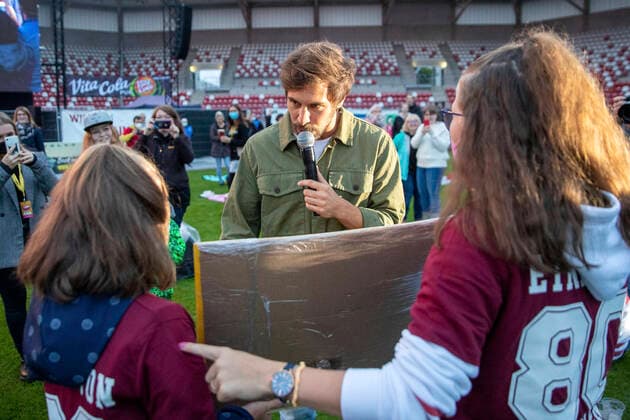 Max Giesinger live at the Vor Deiner Tür Open Air at Steigerwaldstadion Erfurt, 29 08 2021 Foto:xM.xKremerx xFuturexImage