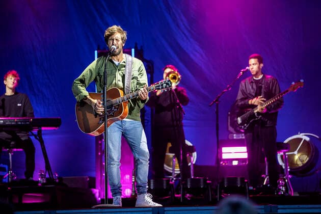 Max Giesinger live at the Vor Deiner Tür Open Air at Steigerwaldstadion Erfurt, 29 08 2021 Foto:xM.xKremerx xFuturexImage