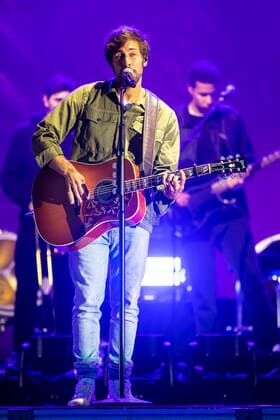 Max Giesinger live at the Vor Deiner Tür Open Air at Steigerwaldstadion Erfurt, 29 08 2021 Foto:xM.xKremerx xFuturexImage