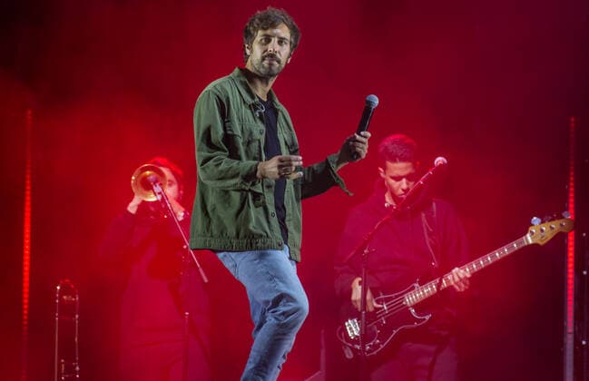 Max Giesinger Strandkorb Open Air Max Giesinger Strandkorb Open Air in Wetzlar at the Festplatz Finsterloh Wetzlar Strandkorb Open Air Hessen