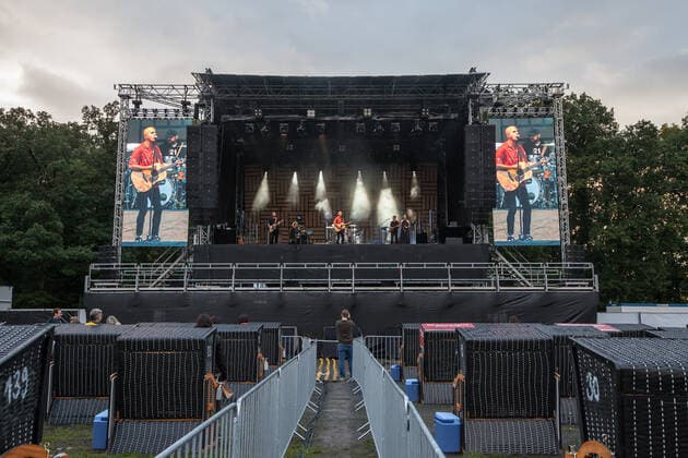 Milow Strandkorb Open Air Milow Strandkorb Open Air in Wetzlar on the fairground Finsterloh Wetzlar Strandkorb Open Air Hesse