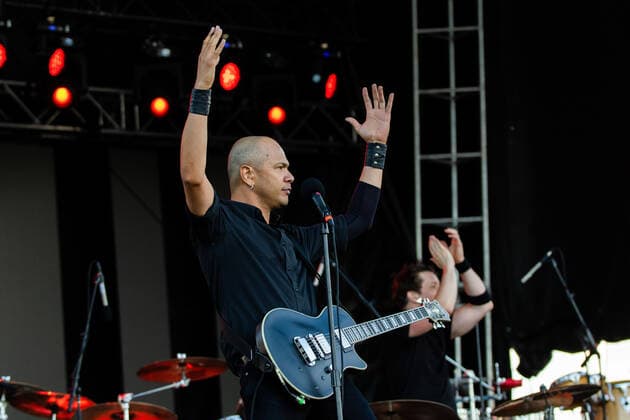 August 29, 2021, Edmonton, Alberta, Canada: Rock Band Danko Jones performs during the Together Again YEG Festival at Northlands Exhibition Grounds in Edmonton. Edmonton Canada - ZUMAs197 20210829_zaa_s197_312 Copyright: xRonxPalmerx