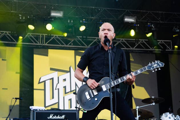 August 29, 2021, Edmonton, Alberta, Canada: Rock Band Danko Jones performs during the Together Again YEG Festival at Northlands Exhibition Grounds in Edmonton. Edmonton Canada - ZUMAs197 20210829_zaa_s197_317 Copyright: xRonxPalmerx