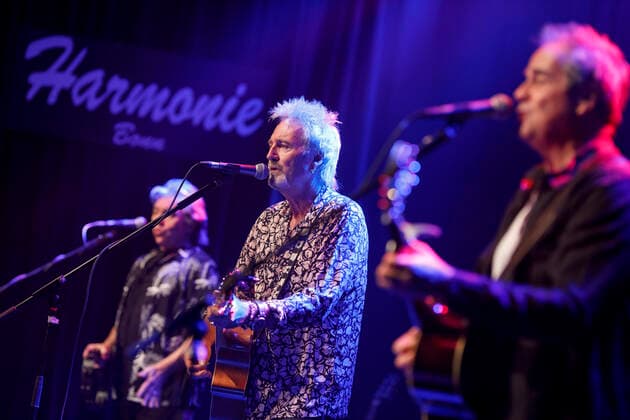 Peter Howarth, Pete Lincoln and Mick Wilson of the band Frontm3n live at Harmonie Bonn Bonn, 30 08 2021 Foto:xC.xHardtx xFuturexImage