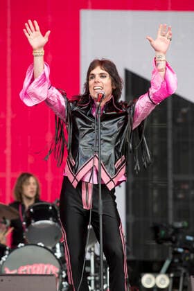 The Struts perform on Main Stage East during day 3 of Reading Festival 2021 at Richfield Avenue in Reading, Berkshire. AUGUST 29th 2021  DFLx21487
