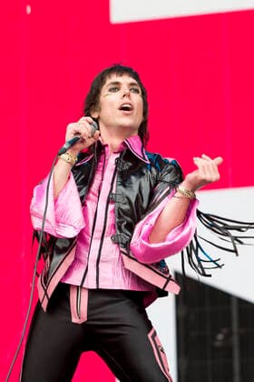 The Struts perform on Main Stage East during day 3 of Reading Festival 2021 at Richfield Avenue in Reading, Berkshire. AUGUST 29th 2021  DFLx21487