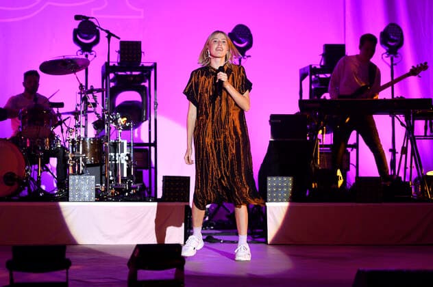 Lea live as part of the concert series Back on Stage at the Gilde Parkbühne Hannover, 01 09 2021 Foto:xC.xNiehausx xFuturexImage