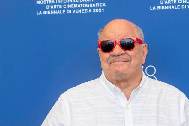 Filmfestspiele in Venedig, Photocall The Card Counter September 2, 2021, Paul Schrader poses at the photocall of The Card Counter during the 78th Venice Film Festival at Palazzo del Casino on the Lido in Venice, Italy, on 02 September 2021. - ZUMAm179 20210902_zep_m179_057 Copyright: xAlecxMichaelx