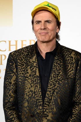 Hamburg the 02 09 2021 John Taylor of the British band Duran Duran at the German Radio Award 2021 ceremony in Hamburg on the golden carpet The festive gala took place under corona conditions at Schuppen 52 in Hamburg harbour Golden carpet at the German Radio Award 2021 ceremony in Hamburg, Hamburg harbour Hamburg Germany Schuppen 52
