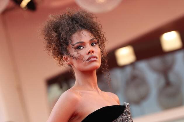 Venice Film Festival 6642442 03.09.2021 Tina Kunakey arrives for the premiere of Dune during the 78th annual Venice International Film Festival, in Venice, Italy. Ekaterina Chesnokova Sputnik Venice Italy  Copyright: xEkaterinaxChesnokovax