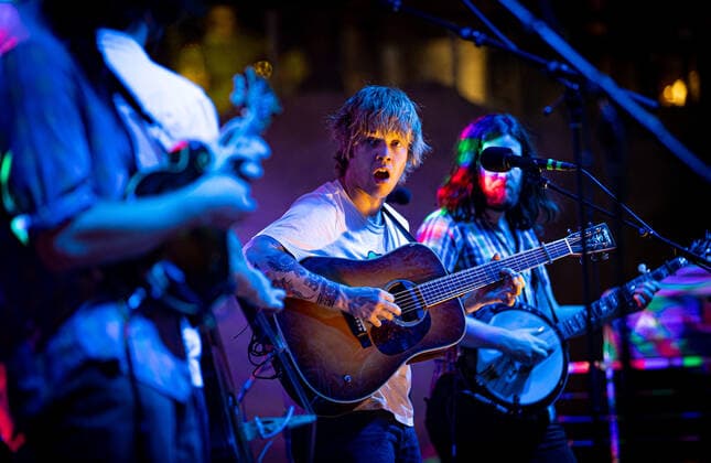 LAS VEGAS, NV - September 3, 2021 : Billy Strings performs on The Lawn at Virgin Hotels Las Vegas in Las Vegas, NV on September 3, 2021. Copyright: xErikxKabikxPhotography xMediaPunchx