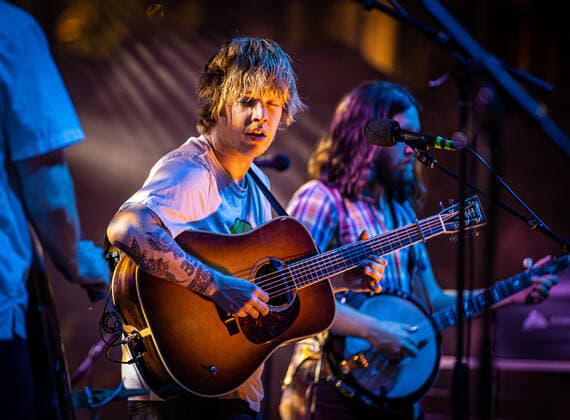 LAS VEGAS, NV - September 3, 2021 : Billy Strings performs on The Lawn at Virgin Hotels Las Vegas in Las Vegas, NV on September 3, 2021. Copyright: xErikxKabikxPhotography xMediaPunchx