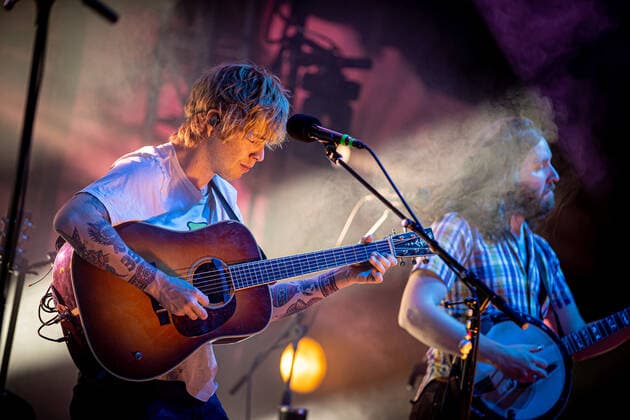 LAS VEGAS, NV - September 3, 2021 : Billy Strings performs on The Lawn at Virgin Hotels Las Vegas in Las Vegas, NV on September 3, 2021. Copyright: xErikxKabikxPhotography xMediaPunchx