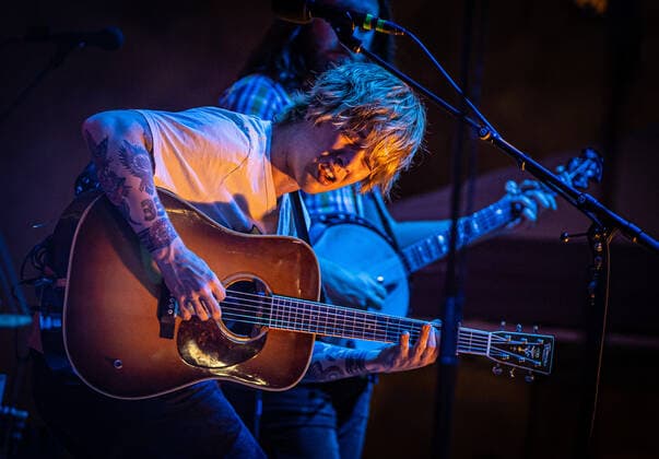 LAS VEGAS, NV - September 3, 2021 : Billy Strings performs on The Lawn at Virgin Hotels Las Vegas in Las Vegas, NV on September 3, 2021. Copyright: xErikxKabikxPhotography xMediaPunchx