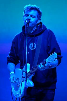 Nicholas Müller of Jupiter Jones live as part of the concert series Back on Stage at the Gilde Parkbühne Hannover, 03 09 2021 Foto:xU.xStammx xFuturexImage