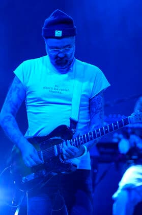 Sascha Eigner of Jupiter Jones live as part of the concert series Back on Stage at the Gilde Parkbühne Hannover, 03 09 2021 Foto:xU.xStammx xFuturexImage