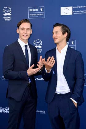 Rick Okon and Tim Oliver Schultz at the award ceremony of the German Acting Award 2021 at the restaurant Spindler Klatt Berlin, 03 09 2021 Foto:xF.xKernx xFuturexImage