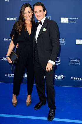 Hans Werner Meyer with wife Jacqueline Macaulay at the award ceremony of the German Acting Award 2021 at the restaurant Spindler Klatt Berlin, 03 09 2021 Foto:xF.xKernx xFuturexImage