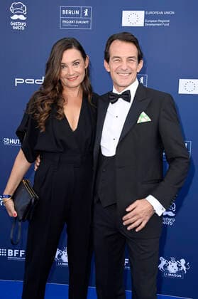 Hans Werner Meyer with wife Jacqueline Macaulay at the award ceremony of the German Acting Award 2021 at the restaurant Spindler Klatt Berlin, 03 09 2021 Foto:xF.xKernx xFuturexImage