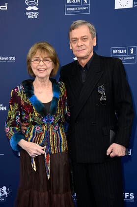 Cornelia Froboess and Sylvester Groth at the award ceremony of the German Acting Award 2021 at the restaurant Spindler Klatt Berlin, 03 09 2021 Foto:xF.xKernx xFuturexImage