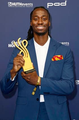 Eugene Boateng at the award ceremony of the German Acting Award 2021 at the restaurant Spindler Klatt Berlin, 03 09 2021 Foto:xF.xKernx xFuturexImage