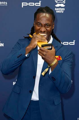 Eugene Boateng at the award ceremony of the German Acting Award 2021 at the restaurant Spindler Klatt Berlin, 03 09 2021 Foto:xF.xKernx xFuturexImage